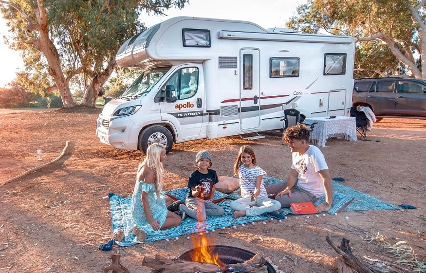 holiday in a motorhome