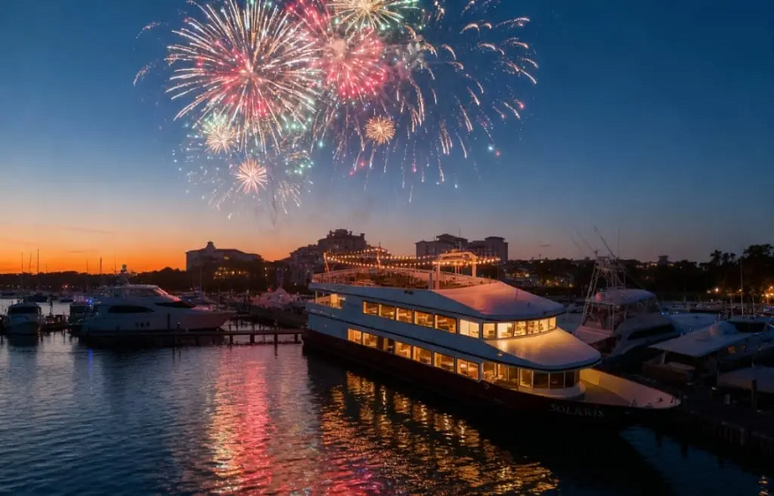 fireworks boat cruise destin